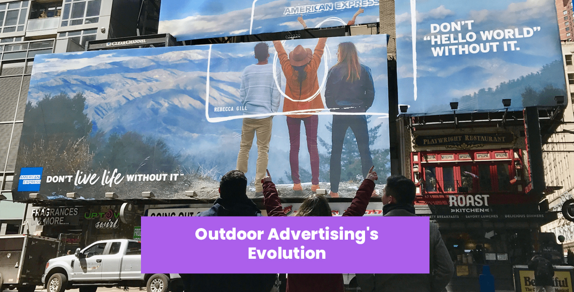 Outdoor Advertising's Evolution