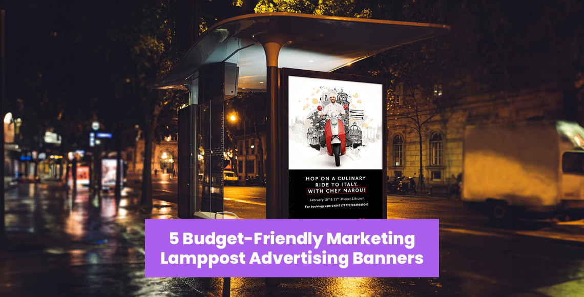 5 Budget-Friendly Marketing Lamppost Advertising Banners