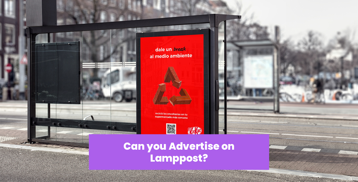 Can you Advertise on Lamppost